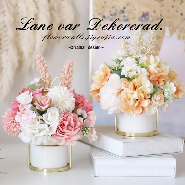 

vases artificial flowers, living room ornaments, dry bouquets, table nordic home coffee table, flower decoration.