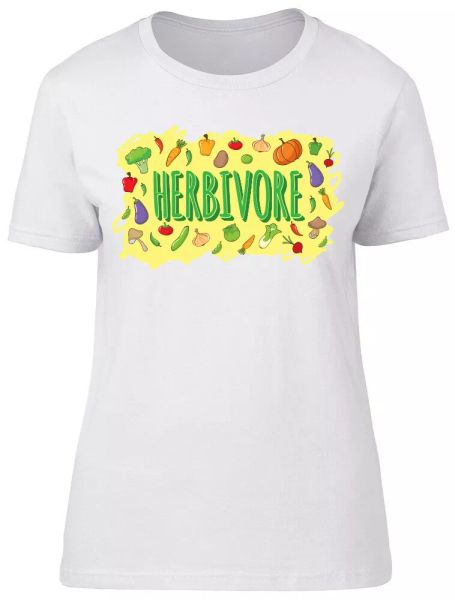 

herbivore vegan ladies womens fitted t-shirt, White;black