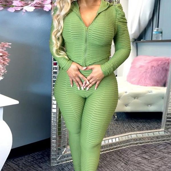 

women's two piece pants women suit crop female spring autumn casual sets buckle streetwear jacket pant set lady work suits, White