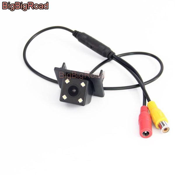 

car rear view cameras& parking sensors bigbigroad for 408 2014 2021 backup ccd camera waterproof night vision