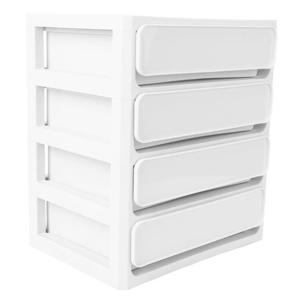 

deskstorage box drawer type desk cabinet four-layer boxes & bins