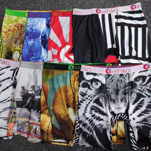 

ethika panties ethika men's panties boxers random style sports hip hop rock skateboard pants road quick dry promotion lrq4 quick delive, White;black