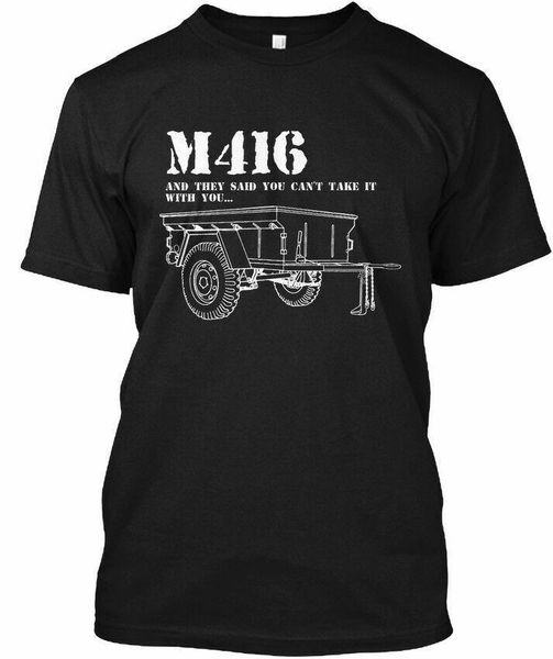 

the fashion m416 trailer take it with you - and they said cant men's summer short t-shirt t-shirts, White;black