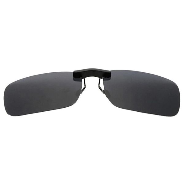 Поляризованный клип на вождения очки солнцезащитные очки Day Vision UV400 объектив вождения ночного видения езда солнцезащитные очки клип УФ-защита