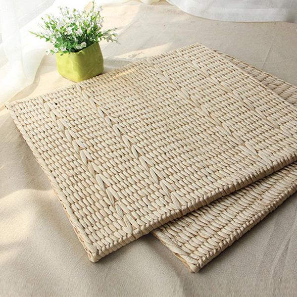 

cushion/decorative pillow arrived handmade straw floor mat bench chair cushions tatami dining cushion for benches
