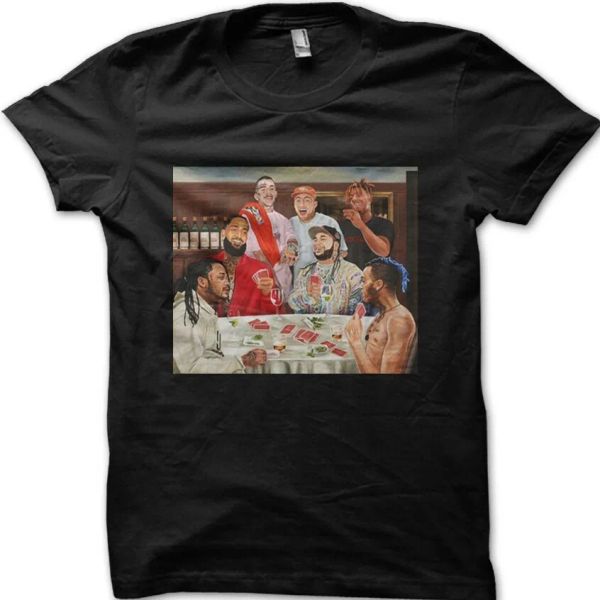 

Legends Never Die dead rappers cotton t-shirt 9028, White;black