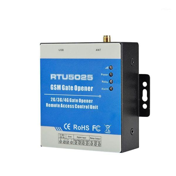 

1set gsm rtu5025 wireless opener relay switch remote control access 2/3g1