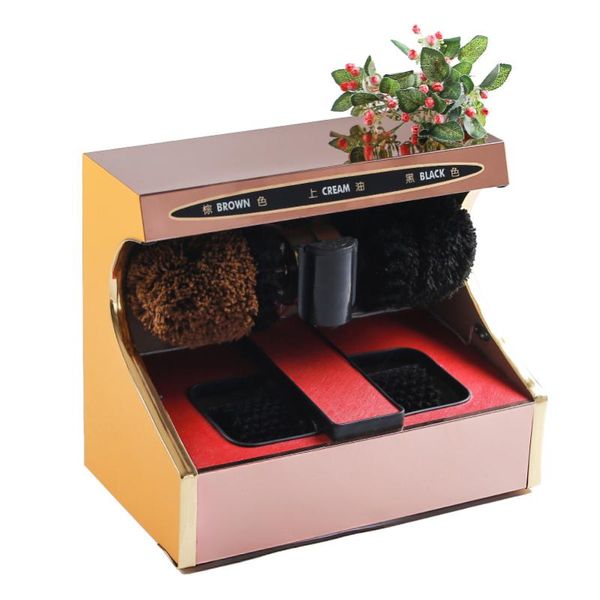 

clothing & wardrobe storage household office fully automatic shoe polisher brush sole el leather shoes induction machine
