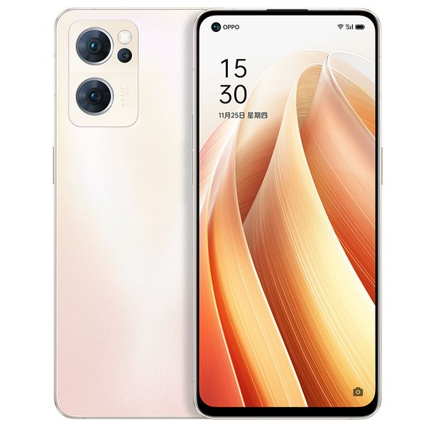 Оригинальный OPPO RENO 7 5G мобильный телефон 12 ГБ RAM 256GB ROM OCTA CORE 64.0MP AI HDR NFC OTG Snapdragon 778G Android 6.43 