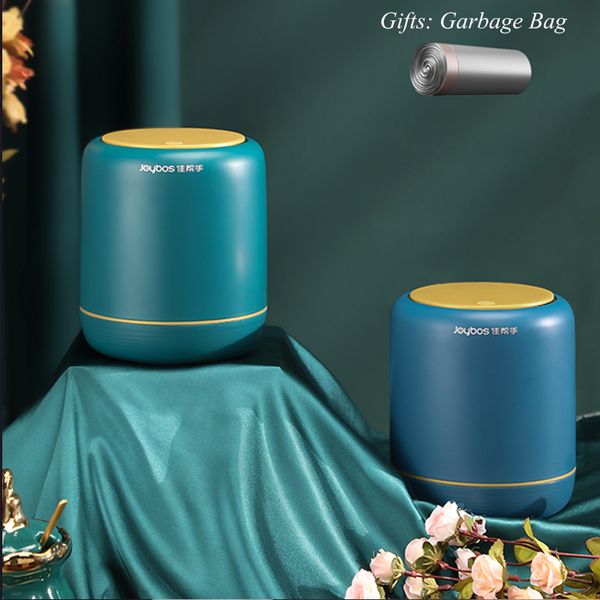 

joybos mini small waste bin deskgarbage trash can plastic home office table dustbin basket household sundries barrel box