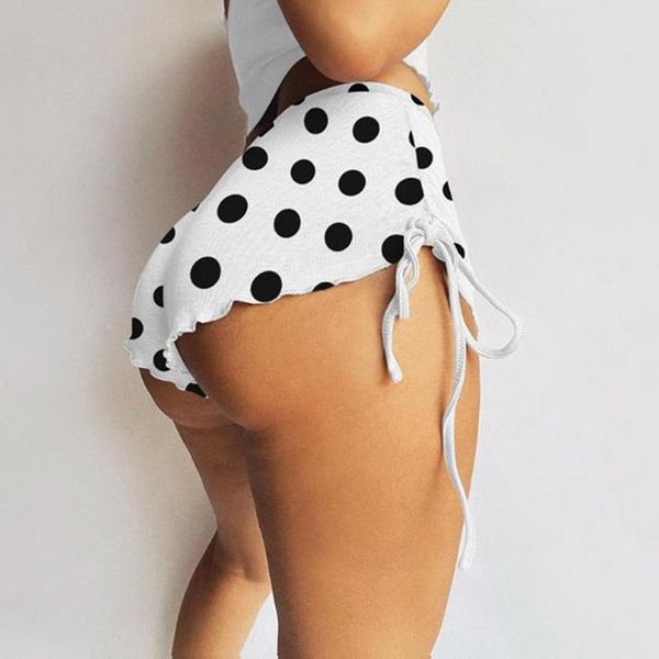 

women's shorts print side drawstring women fashion summer running sports casual female loose fitness daily wear gym, White;black