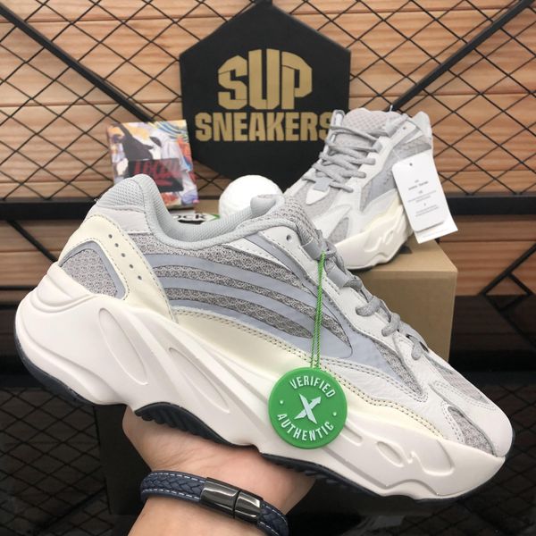

men women adidas yeezy 700v2 v3 kanye west running shoes 700 mnvn bone orange triple black 3m reflective mens womens sport trainer sneakers