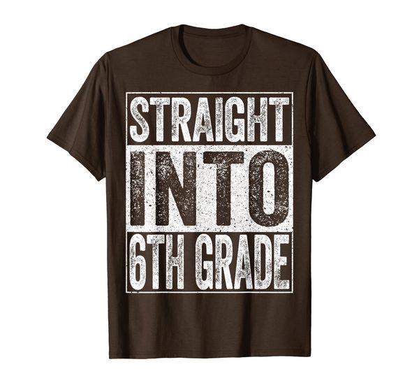 

Straight Into 6th Grade T-Shirt Back To School Gift Shirt, Mainly pictures