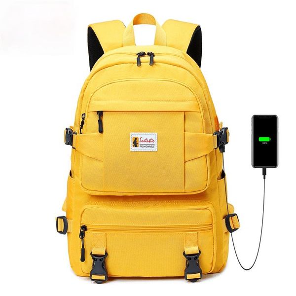 

backpack student school bag waterproof fashion oxford cloth college outdoor travel designer book