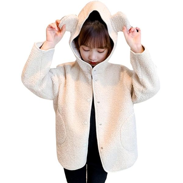 

jackets girls cartoon pattern outerwear for girl thick warm children jacket teenage children's costumes, Blue;gray