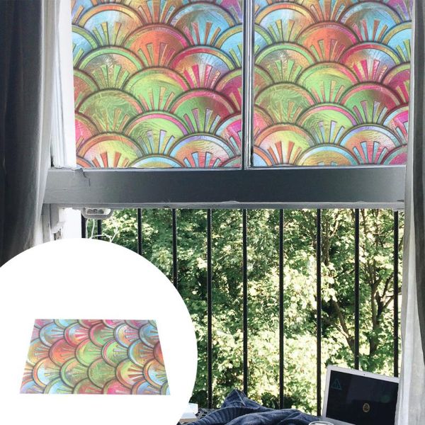 

storage bags 1pc window privacy film non-adhesive static glue decal
