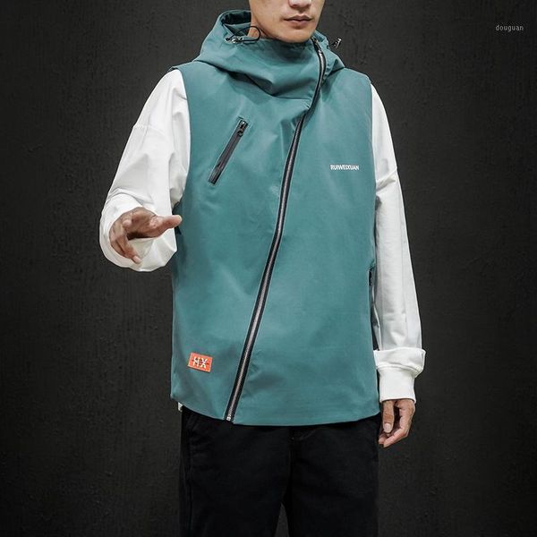 

men's vests 2021 autumn spring clothes sleeveless jacket denim vest pography fish thin waistcoat plus oversize xl-4xl 5xl 6xl 7xl, Black;white