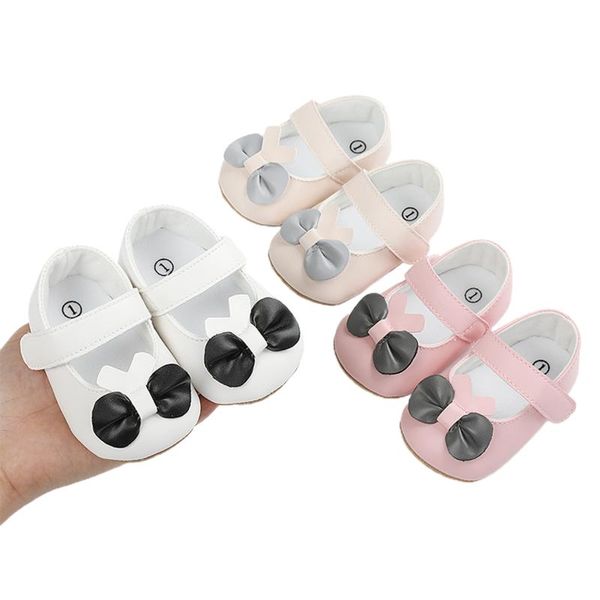 

first walkers est arrival baby girl princess shoes infant born casual style hollow-out bowknot prewalker with hook and loop