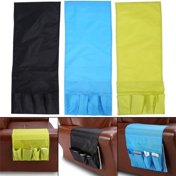 

storage bags 1pc multifunctional bag 4 pockets polyester living room sofa organizer tv remote control spaper