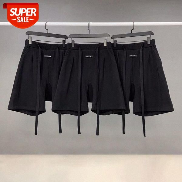 

fear of god essentials fogoversize plus size shorts cotton men #xo5t, Black