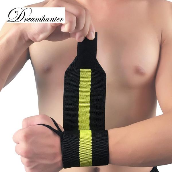 

wrist support 1 pc adjustable band hand protection wraps powerlifting weight lifting bodybuilding bandage strap compression belt, Black;red