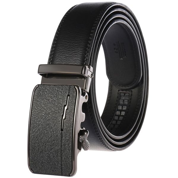 

belts business of customized belts production , men's automatic bule leather, Black;brown