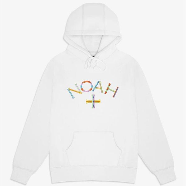 

men's hoodies & sweatshirts high street brand noah color embroidery oversized hoodie jujutsu kaisen women's sweatshirt clothing 20, Black