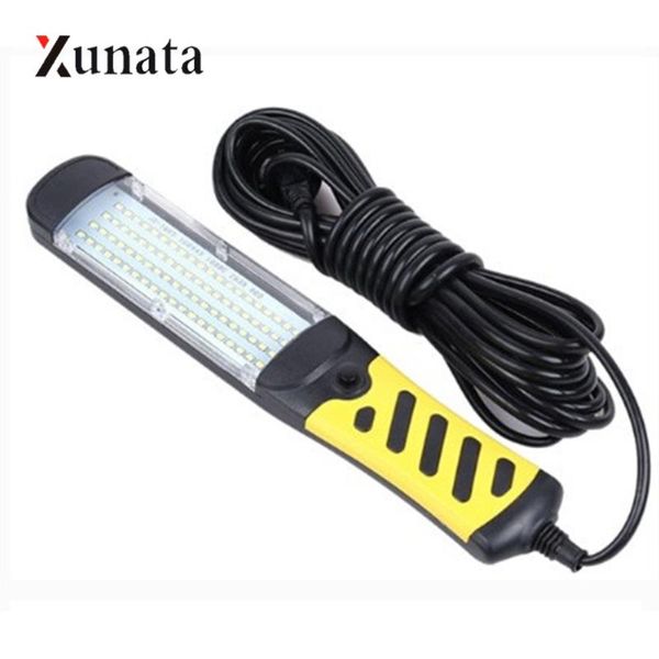 Taschenlampen Taschenlampen Tragbare LED-Notfall-Arbeitsleuchte COB 40W 80LEDs Hängende magnetische Autoinspektion Reparatur Sicherheit Handleld EU La