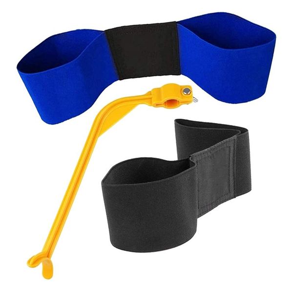

golf training aids swing aids, 3pack correcting tool and aid arm band for beginner posturetrainer