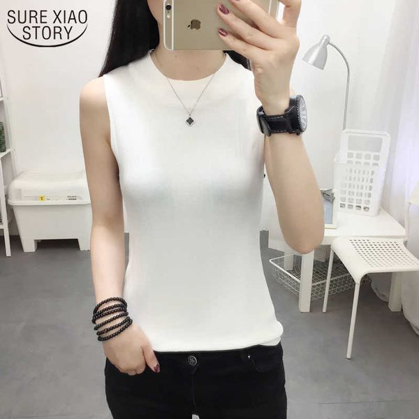 

vests for women sleeveless women's shirts 6 colors women's vest summer fashion women blouses women's clothing 13537 210527, White
