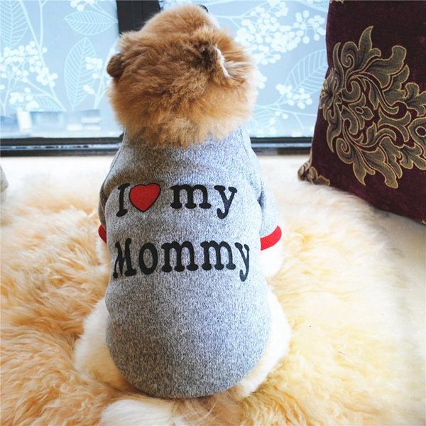 

dog apparel i love mom winter coat pet jacket puppy chihuahua dogs clothes for clothing1