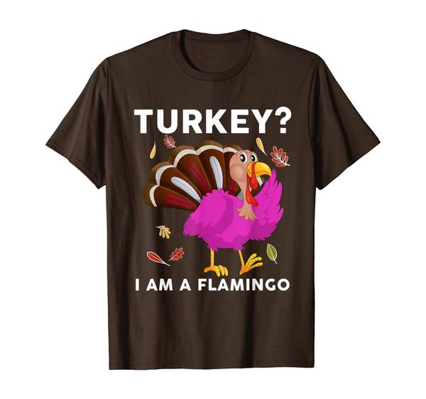 

Funny Flamingo Thanksgiving Turkey Gift T-Shirt, Mainly pictures
