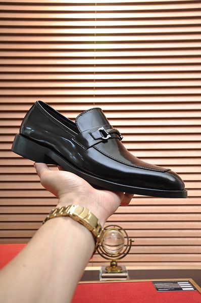 

new 2022 male classic genuine leather shoes formal party wedding business dress shoes men's brand designer suit oxford shoes size 38-45, Black
