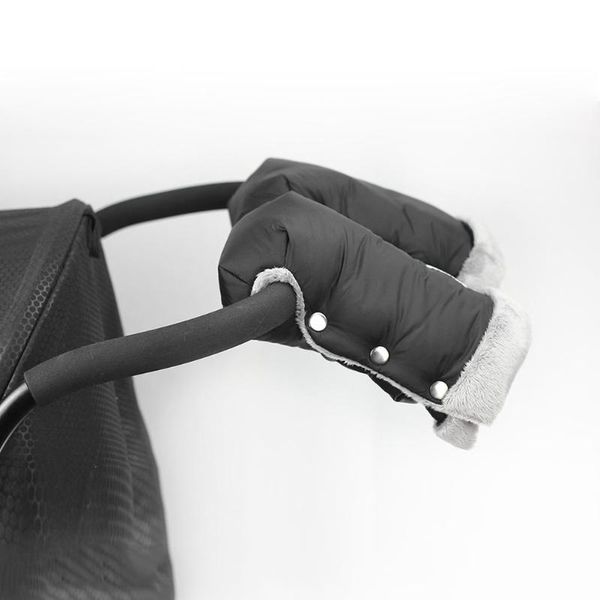 

stroller parts & accessories 2pcs waterproof thicken pram accessory mitten winter warm gloves pushchair hand muff baby buggy clutch cart glo