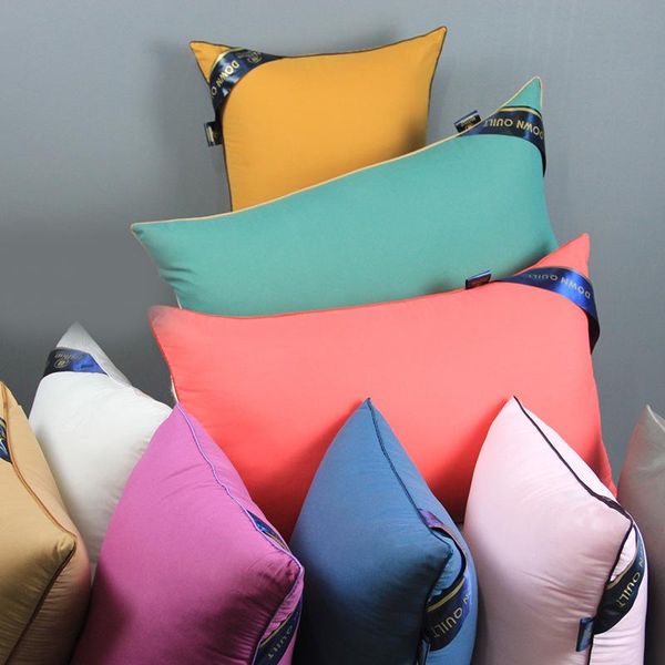 

pillow 2021 home el dedicated sleep core super soft cotton filling cores rectangle double head neck pillows single