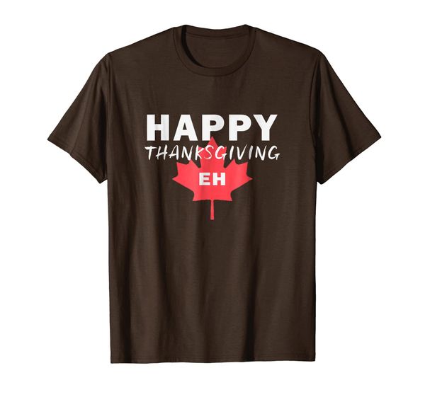 

Canadian Humor Thanksgiving T-Shirt - Canada USA Turkey Eh, Mainly pictures