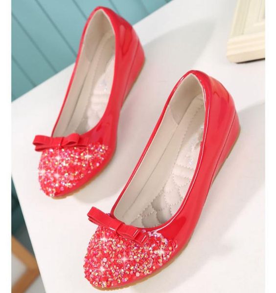 

dress shoes 2021 women's in spring and autumn with style fashion middle heel slope round head bowknot, Black