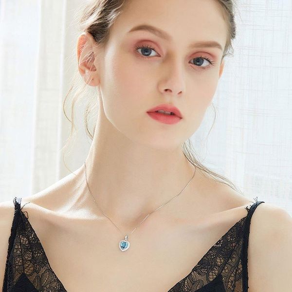 

chains wholesale twelve months of multi-color necklaces 925 sterling silver necklace jewelry