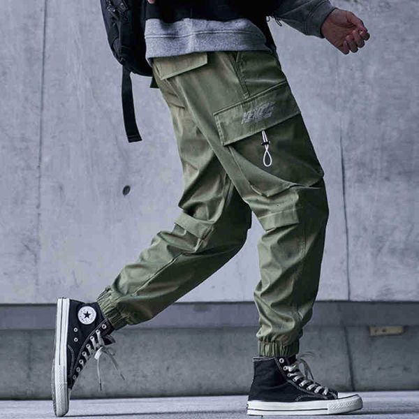

men's pants pant arrival god heavyweight army overalls winter trousers men full length elastic waist pockets j0bz, Black