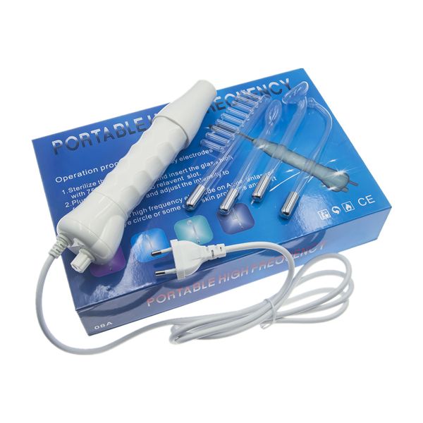 

high frequency electrode wand electrode glass tube electro therapy beauty device skin care spot acne remover facial body spa