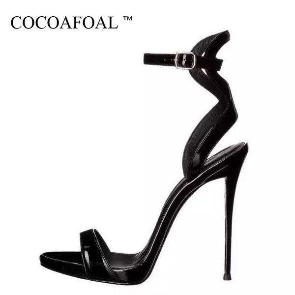 

women bridal shoes gladiator plus size 33 43 flock fetish high heels sandals party black wedding strappy