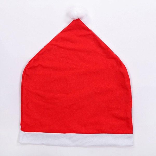 

christmas decorations chair set 2021 non-woven santahat decorative