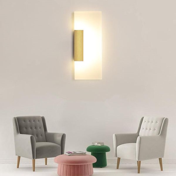 

wall lamp bedroom living room study dining type acrylic modern fashion metal