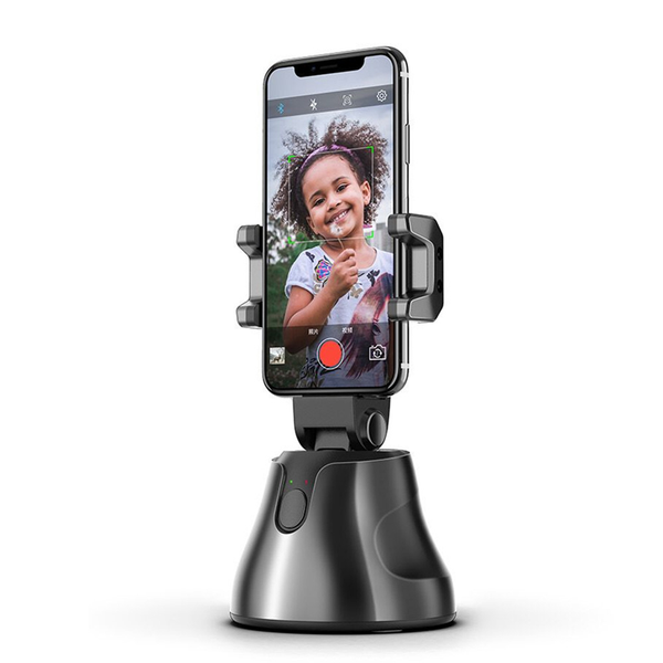 

selfie monopods portable all-in-one auto smart shooting stick , 360 rotation face tracking object vlog camera phone holder