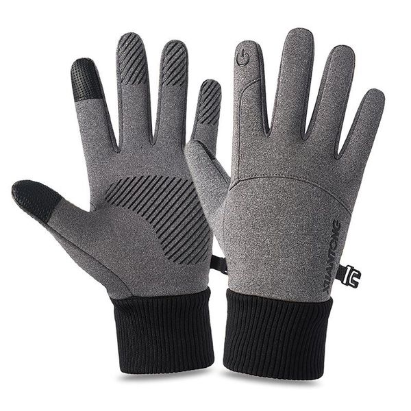 

ski gloves outdoor sports touch screen men driving motorcycle snowboard non-slip warm fleece for women