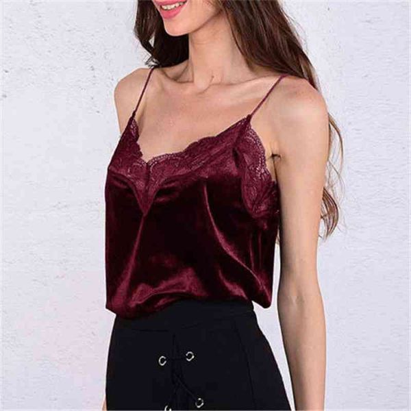 

lace solid silk womens tank evening satin party club summer blouse, White