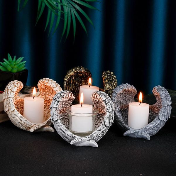 

candle holders resin christmas holder decor wedding weddings bars birthday modern porta velas home decoration zp50zt