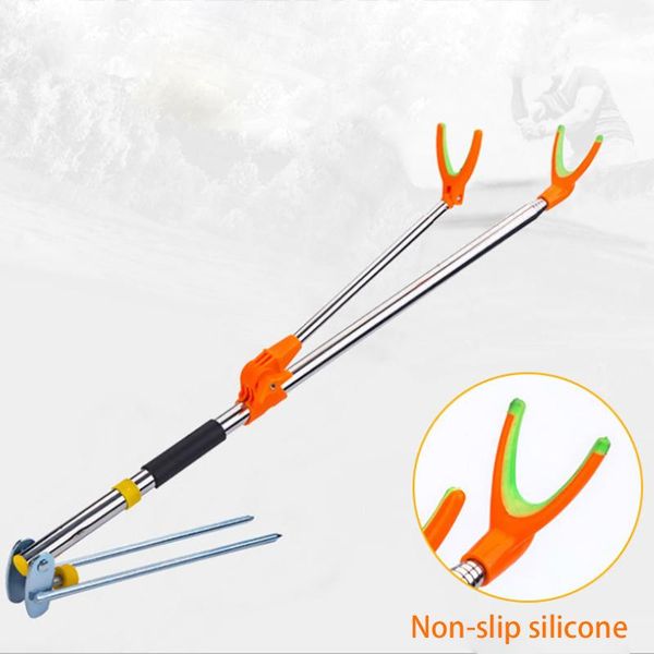 

fishing bracket turret2.1cmmeters adjustable stainless steel travel rod framev-shaped support frame gear kit boat rods