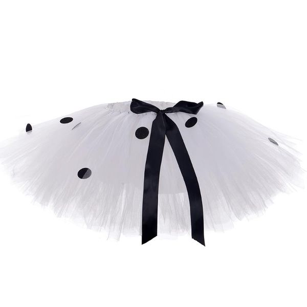 

skirts white dalmatian children girls tutu skirt polka dot toddler baby girl tulle kids birthday party costume, Blue