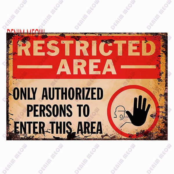 

warning area 51 vintage metal tin sign ufo activity area caution danger wall plaque retro art painting stickers home deco